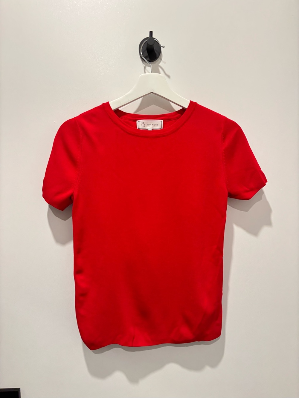 ROPÉ PICNIC red knit tee